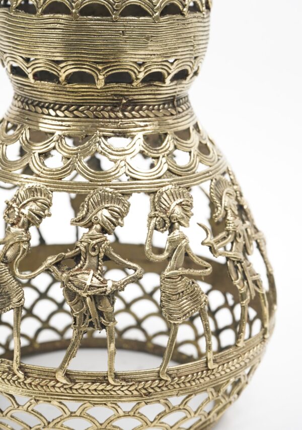 Dhokra Hanging Lamp