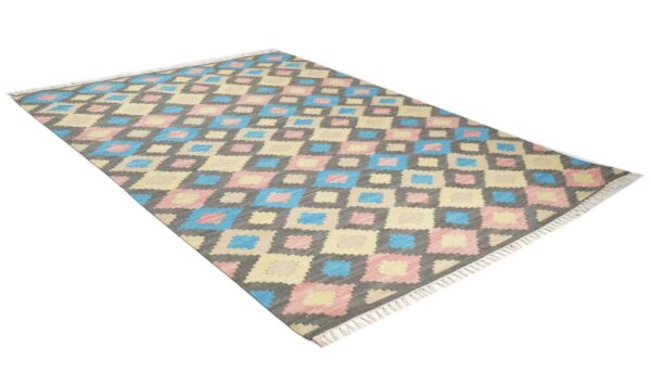 Kashi Kilim Hand Woven Woolen Rug