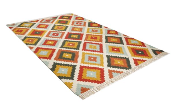 Manav Kilim Hand Woven Woolen Rug