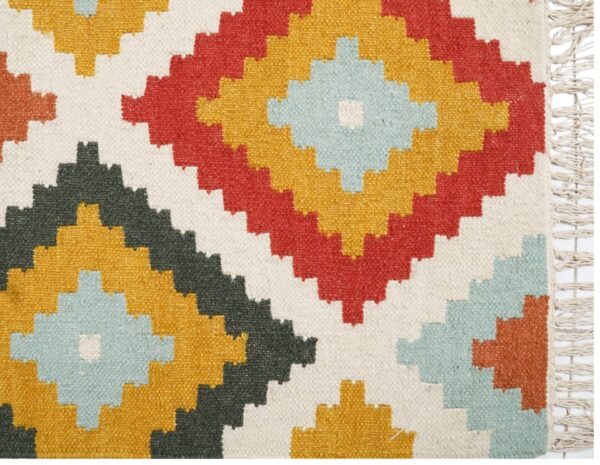 Manav Kilim Hand Woven Woolen Rug