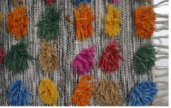 Rangoli Kilim Hand Woven Woolen Rug