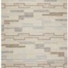 Tara Blocks Hand Woven Woolen Rug