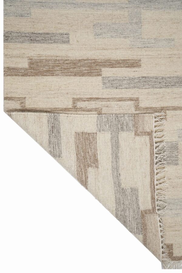 Tara Blocks Hand Woven Woolen Rug