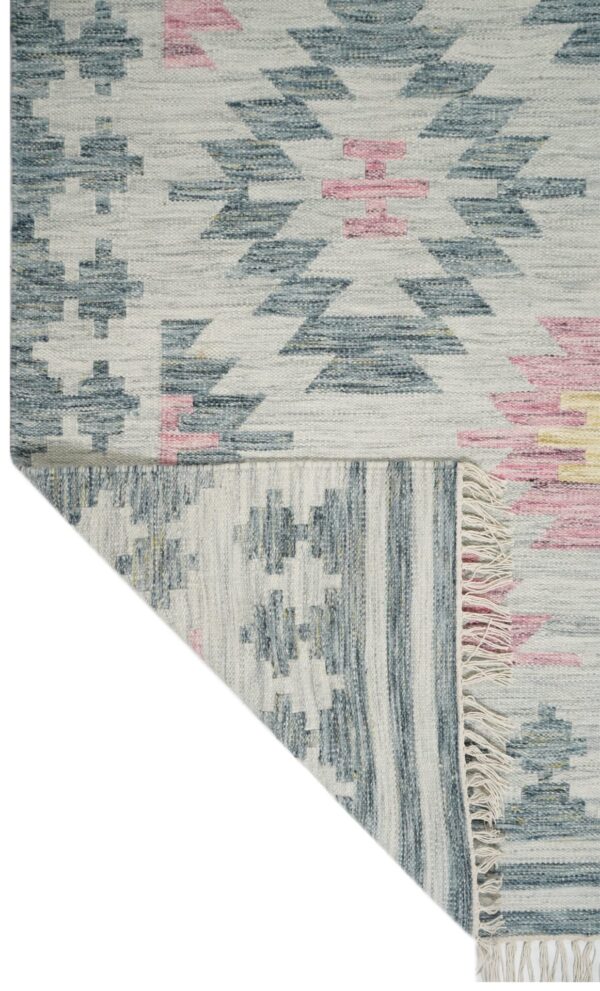 Zohar Kilim Hand Woven Woolen Rug