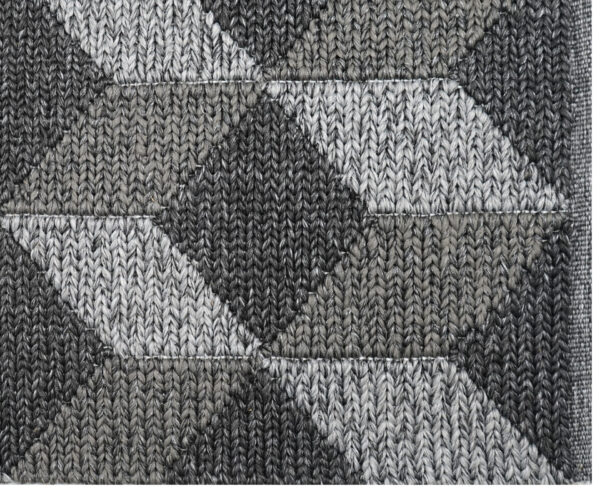 Onyx Cube Hand Woven Polypropylene Rug