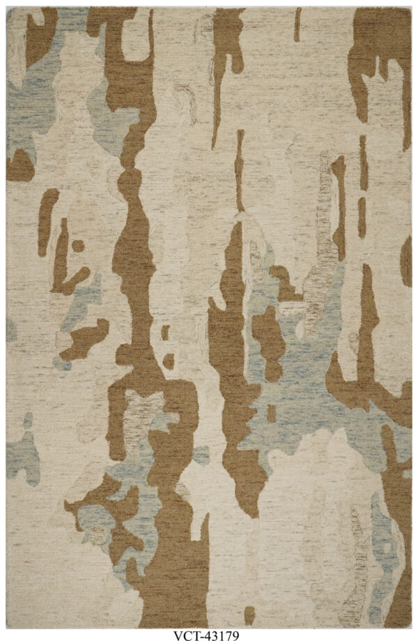 Terra Abstract Hand Tufted Woolen Carpets