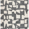 Noir Abstract Hand Tufted Woolen Carpets